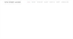 Desktop Screenshot of 12thstreetdojo.com